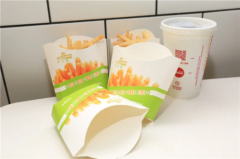 french fries packaging box