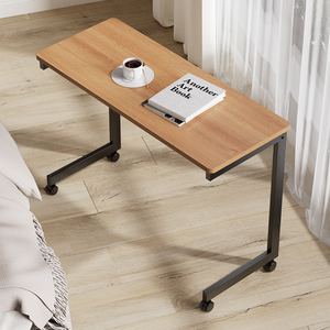 Mesa auxiliar para sofá, mesa de ordenador móvil para sala de estar tipo C, mesa de ordenador de madera maciza bjflamingo - Product Image 5