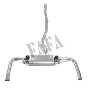 Mercedes Benz 2.0 2021 T egzoz borusu susturucu egzoz sistemi orta kuyruk yüksek performanslı kedi geri - Product Image 1