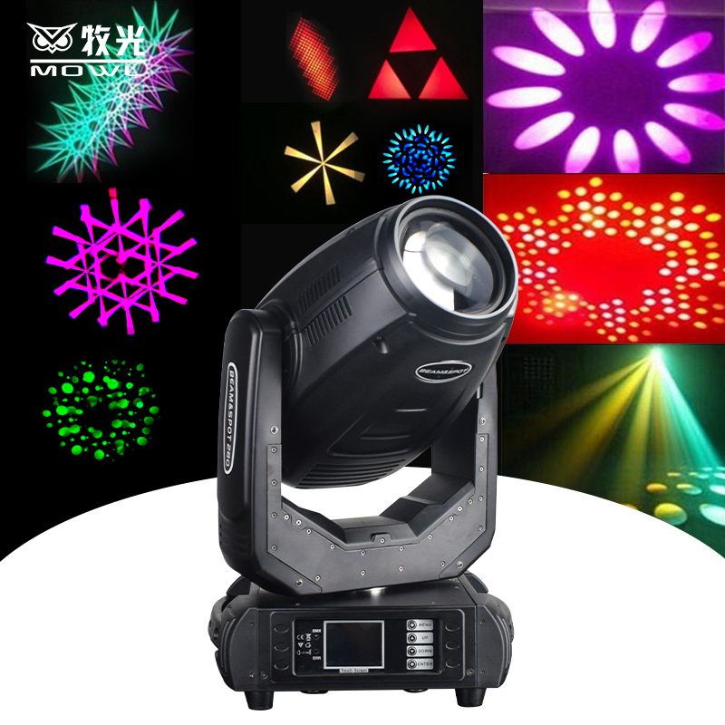 Luz de Cabeza Móvil 3 en 1 Beam Spot Wash de 280W