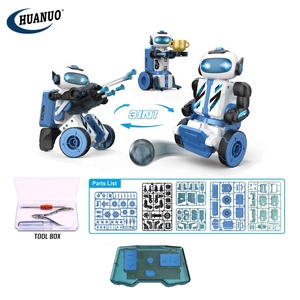 3 In 1 akıllı programlama oyuncaklar Diy kodlama montaj uzaktan kumanda kök eğitim Robot çocuklar için