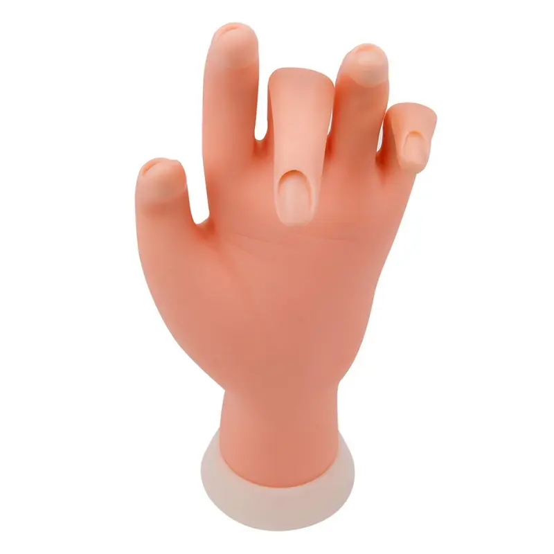 Großhandel Trainings werkzeuge Flexible biegbare künstliche Hand Modell Schaufenster puppe gefälschte Hand für Nägel