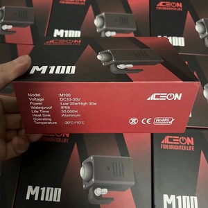 ACEON M100 New LED Mini Driving <strong>Lights</strong> Hidden Motorcycle LED Headlight LED Dual Color Fog <strong>Light</strong> Driving <strong>Light</strong> for Motorcycles