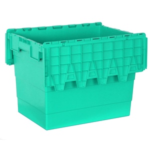Powerking High Quality 80L Logistics Storage Tote <strong>Nesting</strong> Stacking Large Size Plastic Storage <strong>Container</strong> for <strong>Logistic</strong> Centers - Product Image 5