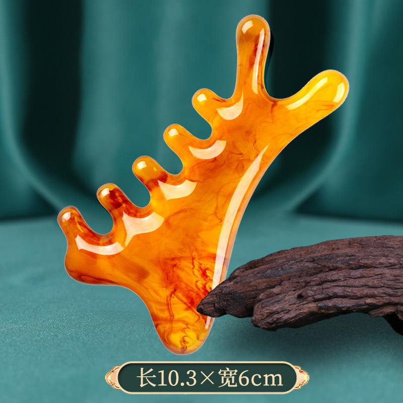 Quatre en un-ambre/résine-50g