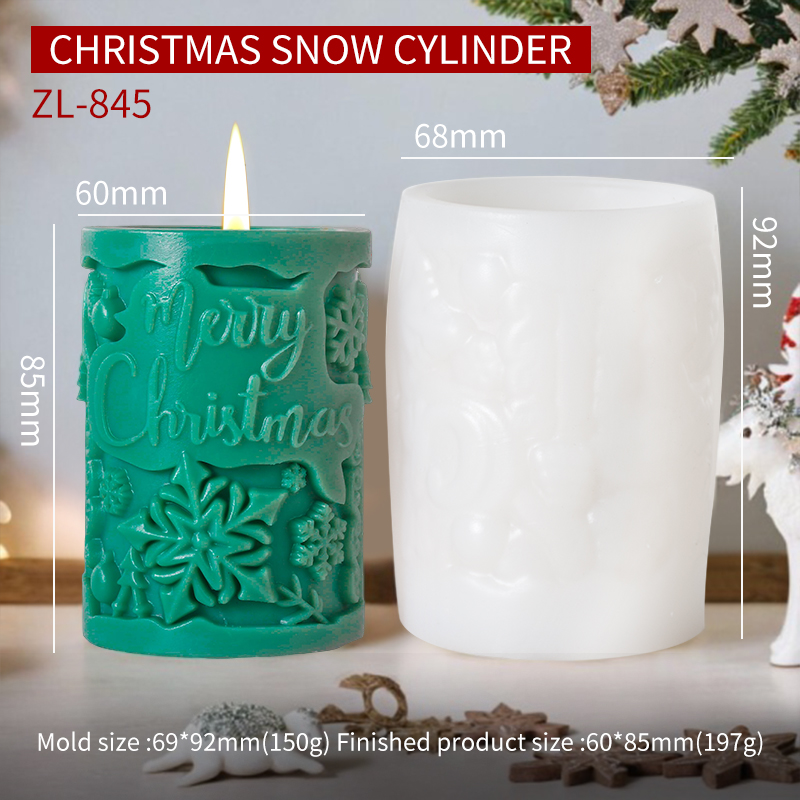 CYLINDRE DE NEIGE DE NOËL ZL-845
