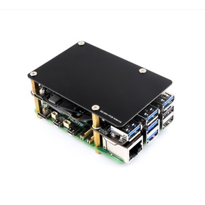 PCIe zu M.2 4G 5G und USB 3.2 HAT für Raspberry Pi Adapter Board werden mit 5G-4IN1-PCB Antenna High-Speed Development Board geliefert - Product Image 2