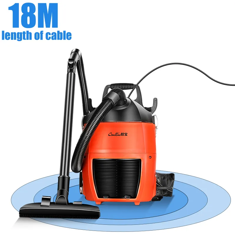 1000W 3L Silent Backpack Vacuum Cleaner With Strong Suction Used Commercial Vacuum For housekeeping/Hotel
