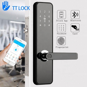 Ble serratura della porta TT serratura keyless entry serratura APP remo di impronte digitali di controllo codice key card aperto disponibile