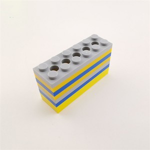 No.32001Building <strong>Block</strong> Brick Plate 2 X 6 with 5 Holes Plastic Educational Toy Brick <strong>Building</strong> <strong>Block</strong> - Product Image 1