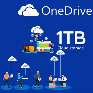 1テラバイトストレージ24/10オンラインOneDriveクラウドサブスクリプションで1年間の純正ソフトウェアが容量を拡張して個人アカウントをバインド - Product Image 1