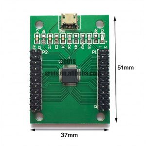 LED Arcade Game <strong>Controller</strong> Support PS3 PC Android <strong>Raspberry</strong> <strong>Pi</strong> /Arcade Joystick Game Machine Accessories