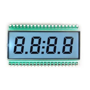 Anpassen von 7 Segmenten 6-stelliges monochromes LCD-Anzeige modul Benutzer definiertes Sieben-Segment-LCD für Leistungs messer