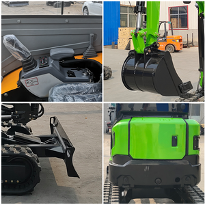 Pour EPA Mini pelle sur chenilles capacité de 3.5 tonnes moteur Koop livraison gratuite haute puissance de creusement composants de base pompe - Product Image 4