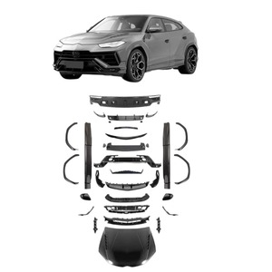 Yeni p-tarzı kuru karbon Bodykit için Lamborghini Lamborghini S içerir ön tampon arka tampon yan etekler çamurluklar Spoiler Hood Aerokit - Product Image 1
