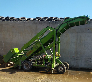 Kendinden tahrikli çok fonksiyonlu silaj yükleyici istifleyici <span class=keywords><strong>Reclaimer</strong></span> hidrolik hayvancılık yem işleme makinesi - Product Image 6