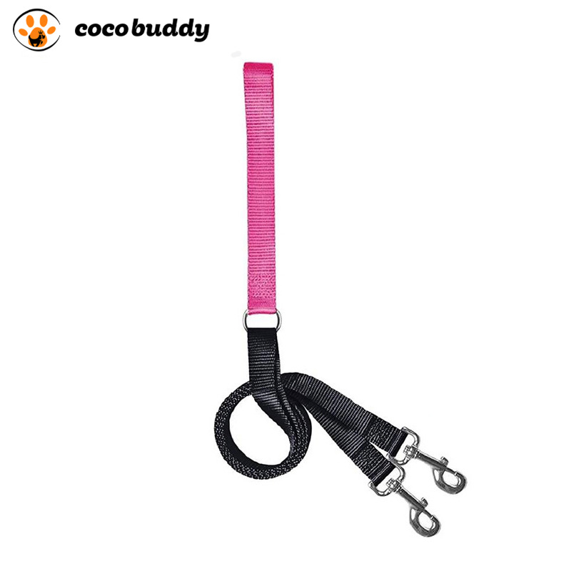 Rose red and black zipper strap, 122cm x 2.5cm