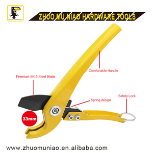Professional Tube and Pipe <strong>Cutter</strong> for Cutting O.<strong>D</strong>. PEX, PVC, and PPR Plastic Hoses and Plumbing Pipes up to 1'' 33mm - Product Image 3