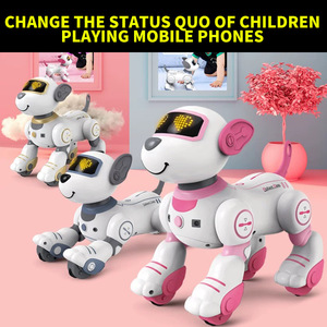 <strong>Remote</strong> <strong>Control</strong> Smart RC <strong>Robot</strong> Toys Intelligent Dancing Dog Plastic Pet with AI <strong>Programming</strong> Educational and Electric Stunt - Product Image 4