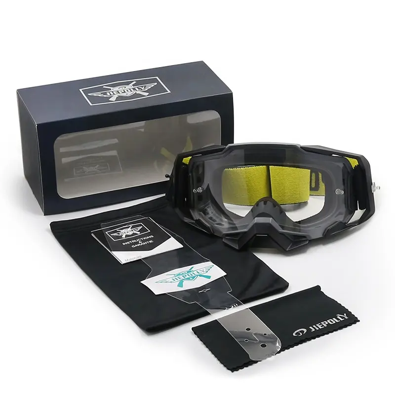 Venta al por mayor Gafas deportivas lentes ajustables Mtb Motocross fábrica personalizada Gafas De Moto Gafas De Mx Dirt Bike Ga