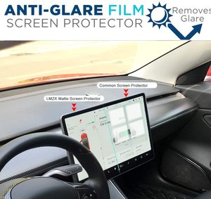 9H sertlik temperli cam araba navigasyon ekran koruyucu Tesla modeli 3 Y X S merkezi kontrol dokunmatik ekran koruyucu - Product Image 5