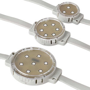 Impermeabile per esterno LED Pixel Light coloratissimo corsa di cavalli di programmazione a matrice di punti IP65 512 punti di illuminazione a parete Lavatrici - Product Image 2