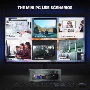 Nuovo CK10-A di fabbrica MINI PC W 11 I3 I5 I7 Quac core DDR4 16G/32G 256 512 SSD Linux MINI PC Computer