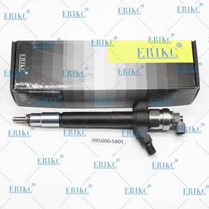 ERIKC 0950005801 095000 5801 ดีเซลเครื่องยนต์หัวฉีด DCRI105800 หัวฉีดน้ํามันเชื้อเพลิงชุด 095000-5801 สําหรับFORDขนส่ง