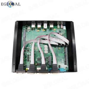 <strong>X86</strong> 6Xcom 2Xlan Core I7 4500U I5 4200U Win10 Pro Industrial Fanless Mini <strong>Computer</strong> - Product Image 4