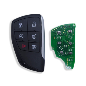 6 Tasten Keyless Car Fernbedienung schlüssel ID49 Chip 433MHz Für Buick Envision GMC Yukon XL Denali Chevrolet FCC ID YG0G21TB2