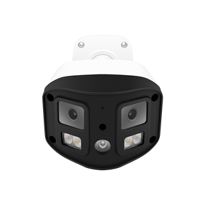 Cámara tipo bala POE de 8MP con lente dual de 180 grados con audio bidireccional - Product Image 1