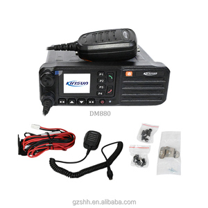 <strong>Kirisun</strong> DM880 Digital Analog Radio UHF VHF Dual Mode DMR Mobile Radio Car Walkie-talkie with GPS - Product Image 1