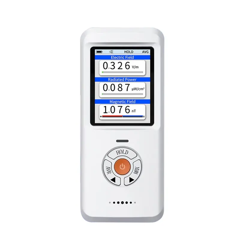 MUFASHA EM101 휴대용 전자기 방사선 감지기 디지털 휴대용 충전식 전기장 및 자기장 테스터