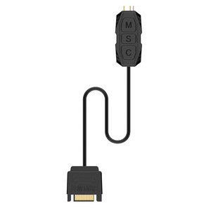 Controllo manuale della ventola RGB per Computer 4pin 12V 3pin 5V ARGB Mini Controller Switch gli effetti di illuminazione del controllo della luce