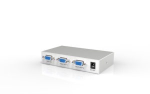 150MHz VGA <strong>Splitter</strong> <strong>1</strong> in 2 Out, MT-VIKI 1x2 <strong>1</strong> Computer 2 Monitor + Power Adapter VGA <strong>Splitter</strong> - Product Image 5