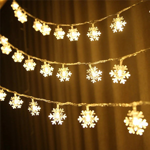 Christmas Decorations Lights Christmas <strong>Snowflake</strong> <strong>Led</strong> <strong>String</strong> Lights Snow Lights Christmas Tree Decorations - Product Image 2