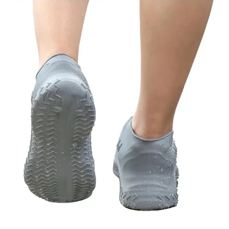 Protetor de sapatos unissex, newset à prova d' água antiderrapante de silicone, resistente à água, botas de chuva, cobertura de sapatos