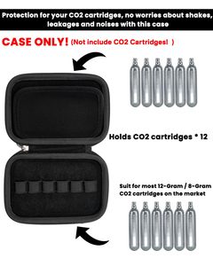 CO2 Hộp mực lưu trữ trường hợp Tương thích với umarexss leland 12-gram 8-gram powerlet Hộp mực du lịch di động trường hợp - Product Image 2