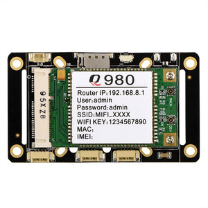 4G-Funkmodul mit 2 * LAN WiFi 2,4-GHz-Funktion für IP-Kamera und eingebettete Produktent wicklung
