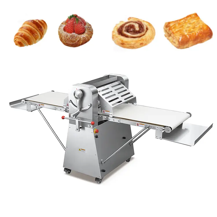 Laminadora automática de masa para repostería, Reversible laminadora de masa, precio barato, máquina laminadora de masa para croissant de pan