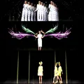 3D hologram transparent holographic reflection film/stage illusion film