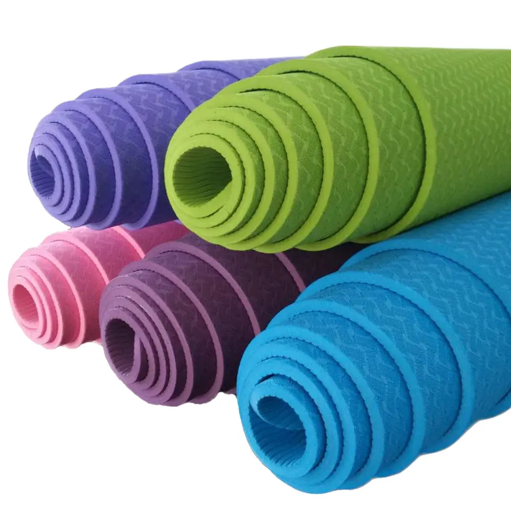 Новинка, экологически чистые коврики для йоги, 8 мм