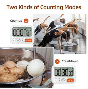 Timer da cucina digitale per cucinare la doccia studio cronometro orologio magnetico cottura elettronica conto alla rovescia Timer - Product Image 4