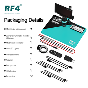 RF4 RF-Microscopio digital de alta definición de 50M para reparación de teléfonos móviles y computadoras - Product Image 6