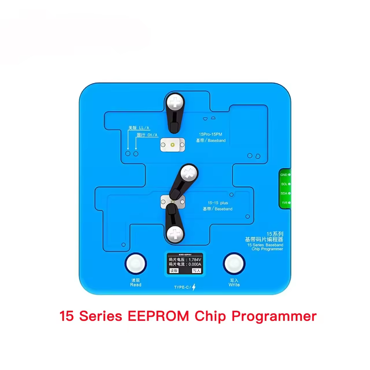 Programmateur PRO1000S pour puce EEPROM de bande de base JCID de la série iPhone 15