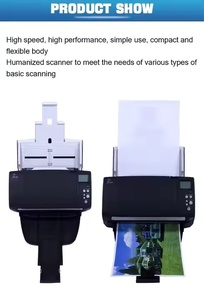 富士通高速便携式Fi-7160双工单馈式ADF文档扫描仪USB 2.0高分辨率试卷相机扫描仪 - Product Image 4