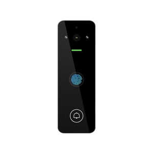 Tuya Sistema de Control de Acceso de Puerta con Huella Dactilar Inteligente, Intercomunicador de Vídeo Wifi a Prueba de Agua con Huella Dactilar y Tarjeta, Novedad - Product Image 1