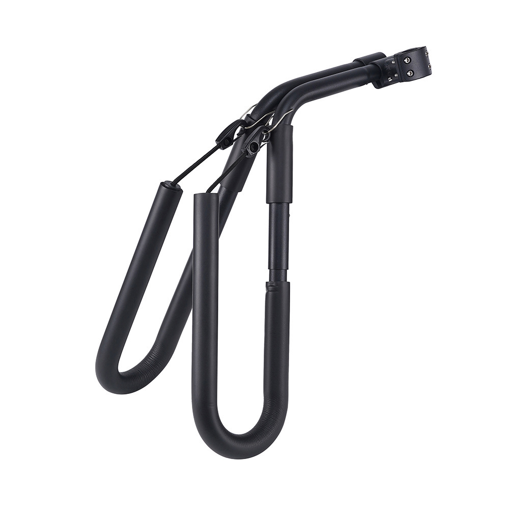 Support de planche de surf pour vélo-noir