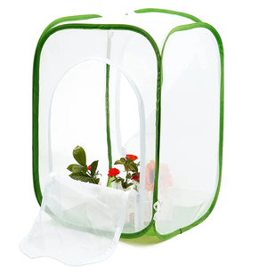 KWS büyük temizle kelebek böcek yetiştiriciliği Bug Bug böcek için katlanabilir Pop-up Mesh Net kafes - Product Image 2