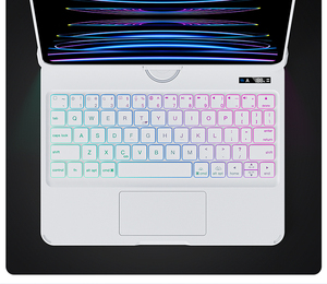 IFacemall 2024/2023 Model Backlit for Bluetooth <strong>Wireless</strong> <strong>Keyboard</strong> Case for iPad Pro Air 10.9/11/12.9 Pencil USB Switch <strong>Keyboard</strong> - Product Image 4